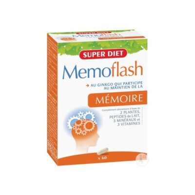 SUPERDIET MEMOFLASH 60 GELULES