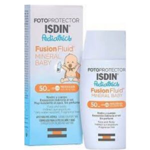 ISDIN FOTOPROTECTOR PEDIATRICS FUSION FLUID MINERAL BABY SPF50+/ 50 ML