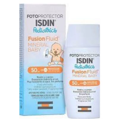 ISDIN FOTOPROTECTOR PEDIATRICS FUSION FLUID MINERAL BABY SPF50+/ 50 ML
