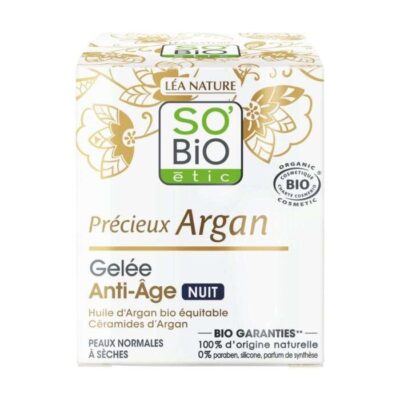 SO BIO GELEE ANTI-AGE NUIT ARGAN 50 ML