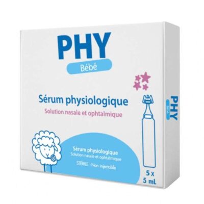PHY BÉBÉ SÉRUM PHYSIOLOGIQUE 5*5ML