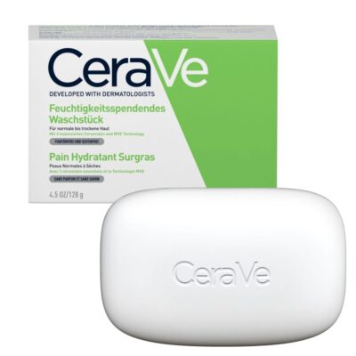 CERAVE Pain Hydratant Surgras Peau Normale à Sèche | 128g