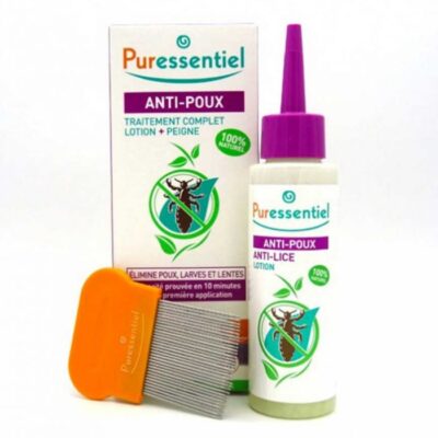 A-19-3.jpg PURESSENTIEL ANTI POUX LOTION 100 ML + PEIGNE