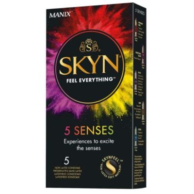MANIX SKYN 5 SENSENS 5 preservatifs