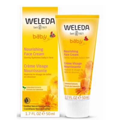 A-263.jpg WELEDA BEBE CREME NOURISSANTE VISAGE AU CALENDULA 50 ML