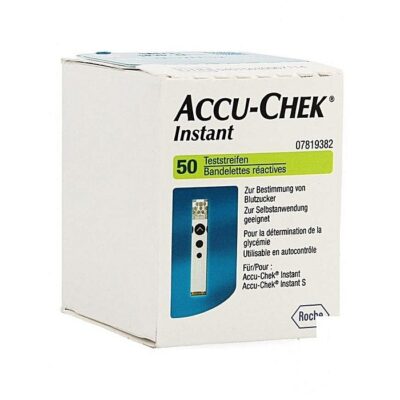 A-308.jpg ACCU CHEK INSTANT BOITE DE 50 BANDELETTES