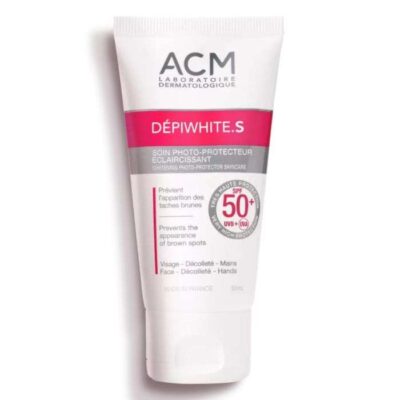A-350.jpg ACM DEPIWHITE SOIN PHOTO PROTECTEUR ECLAIRCISSANT SPF50 50 ML
