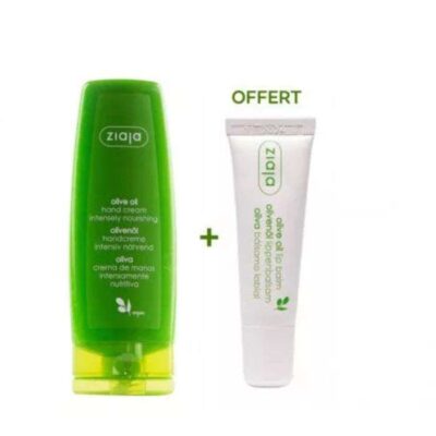 ZIAJA CREME MAINS NOURRISSANTE A L'HUILE D'OLIVE + BAUME A LEVRES A L'HUILE D'OLIVE