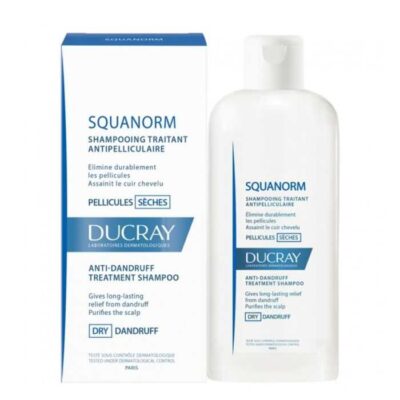 DUCRAY SQUANORM SHAMPOOING PELLICULES SECHES 125 ML