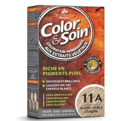3 CHENES COLOR ET SOIN 11A BLOND SABLE CENDRE