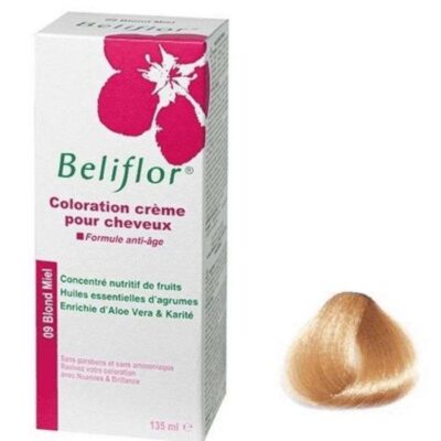 A-75-1.jpg BELIFLOR COLORATION CHEVEUX 09 BLOND MIEL 135 ML