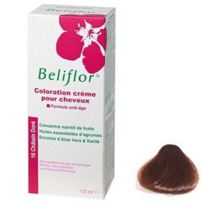 A-81-1.jpg BELIFLOR COLORATION CHEVEUX 16 CHATAIN DOREE 135 ML