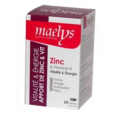 MAELYS ZINC 60 GELULES